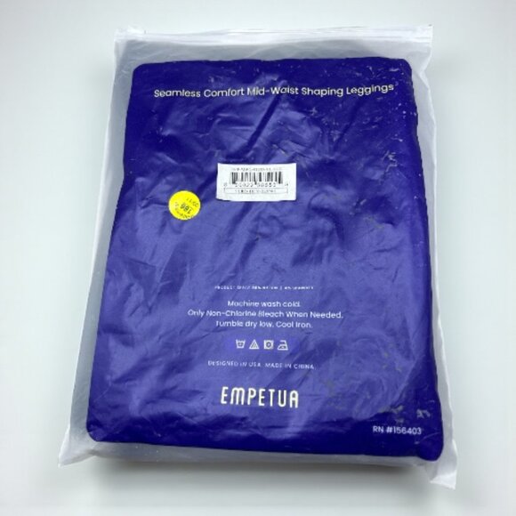 Shapermint Empetua Seamless Comfort Mid-Waist Black Shaping Leggings - Size XL - Picture 3 of 5